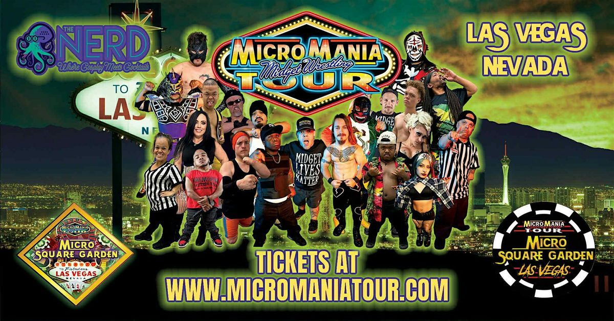 MicroMania Midget Wrestling: Las Vegas at Nerd Bar