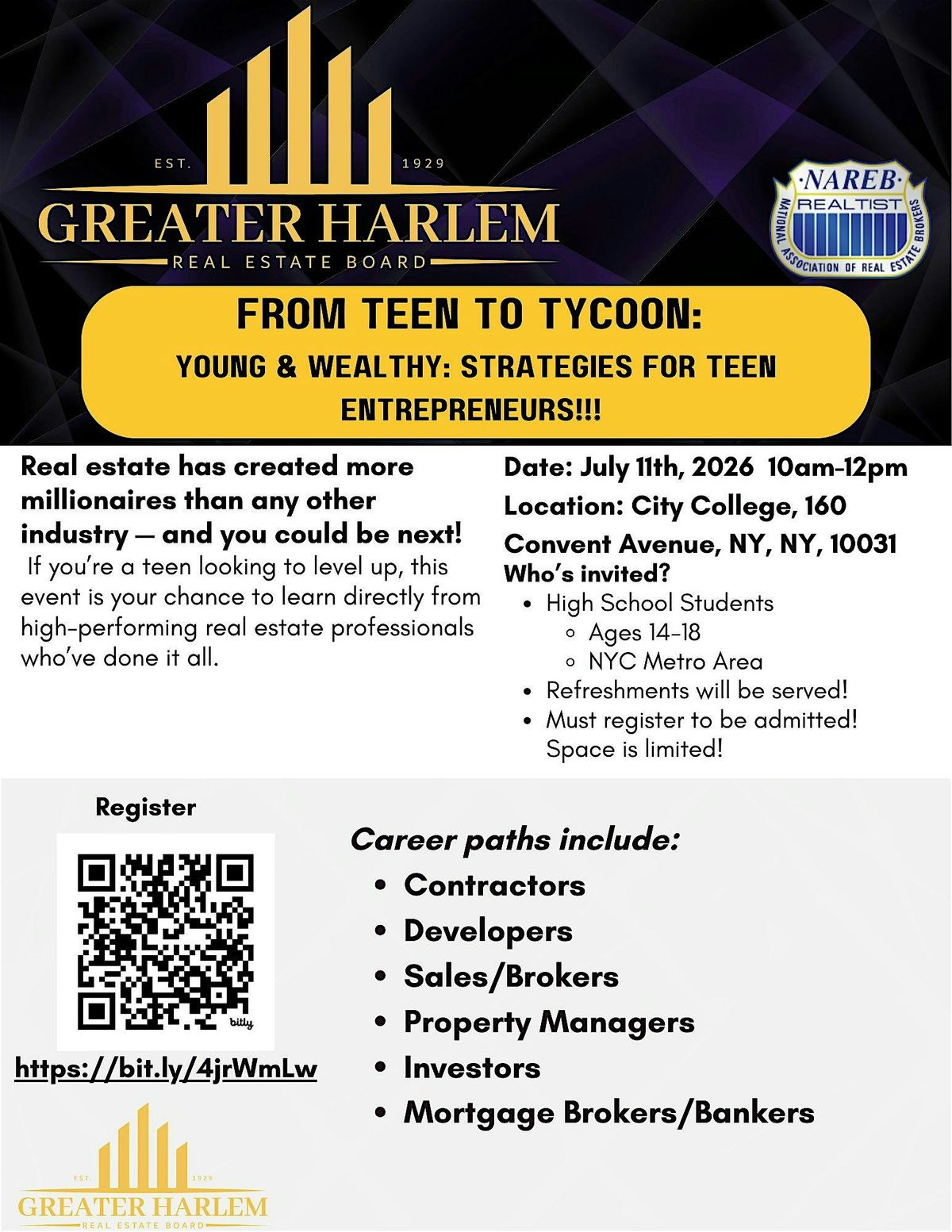 Smart Teens Learn Real Estate \u2013 From Teen to Tycoon!
