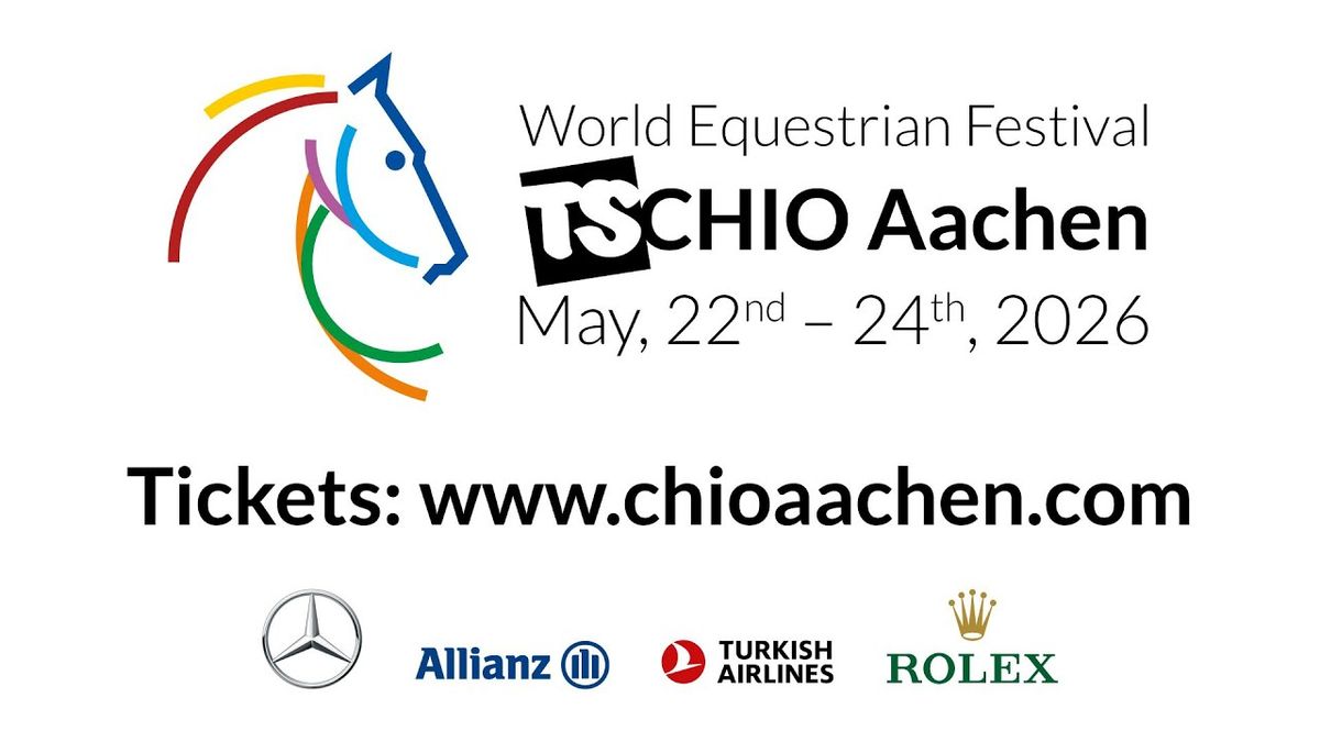 TSCHIO Aachen 2026 - Jumping Sunday Tickets
