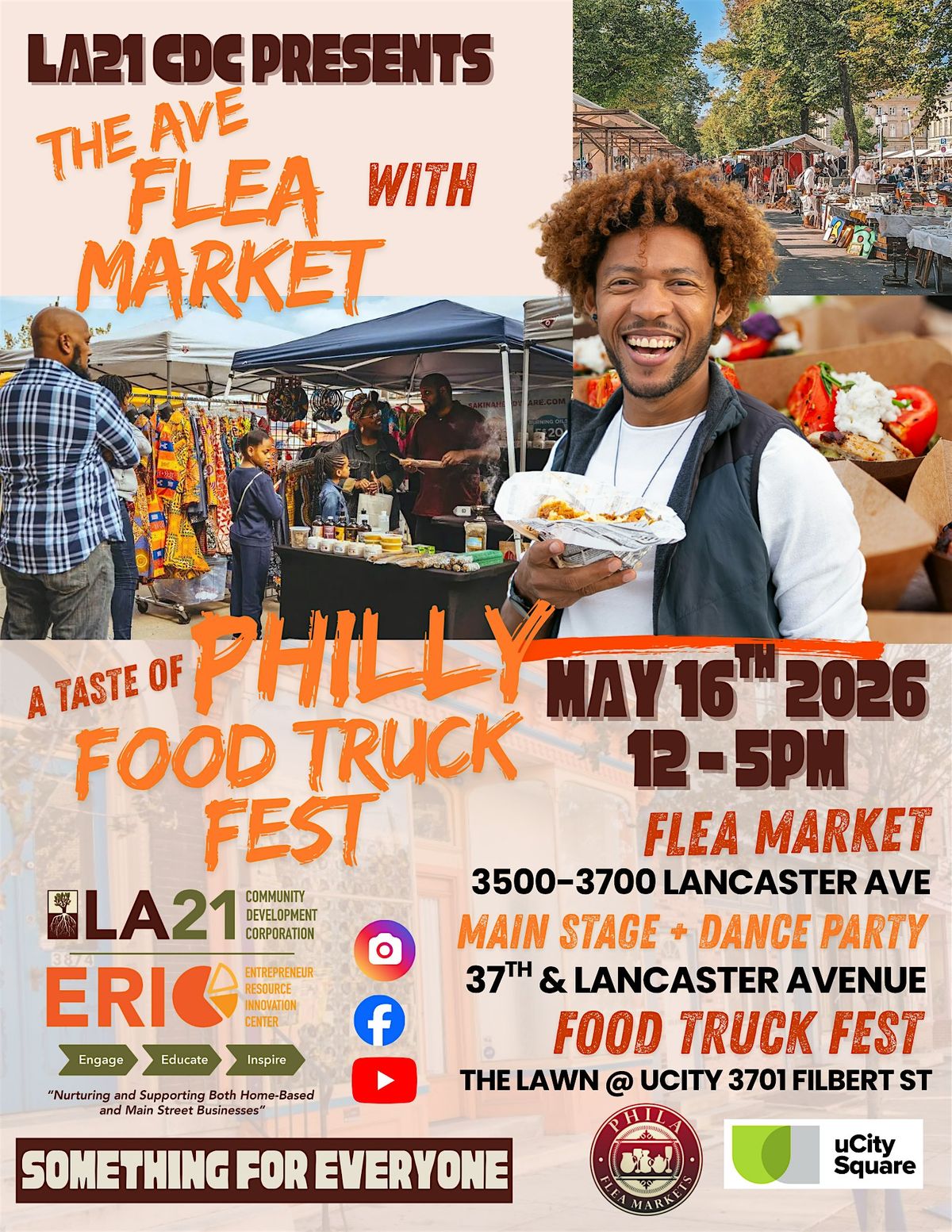 The Ave Flea Market & A Taste of Philly Food Truck Fest