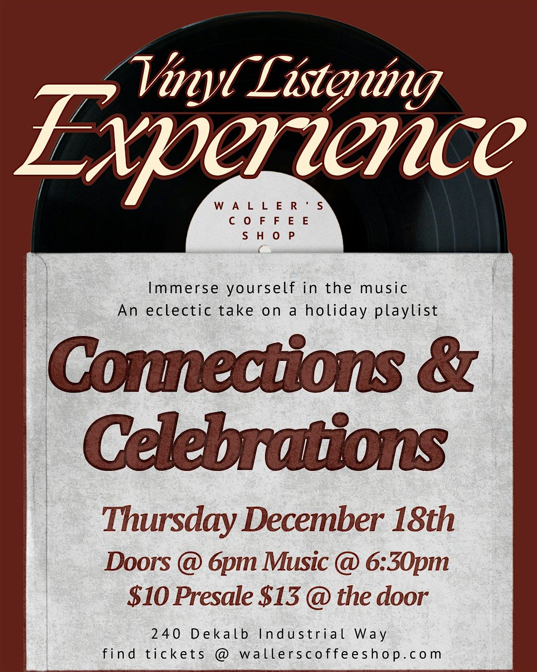 Vinyl Listening Party