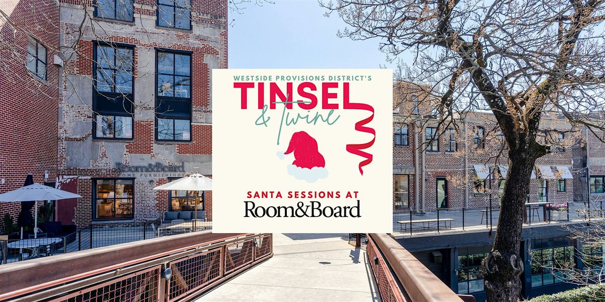 Santa Sessions at Room & Board | Tinsel & Twine