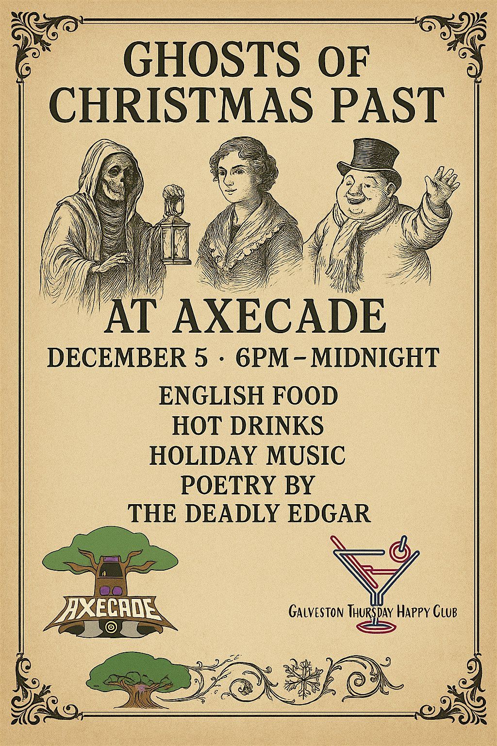 Ghosts of Christmas Past Ball