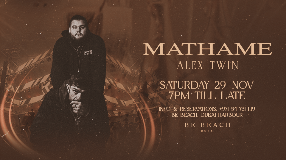 Mathame at Be Beach Dubai