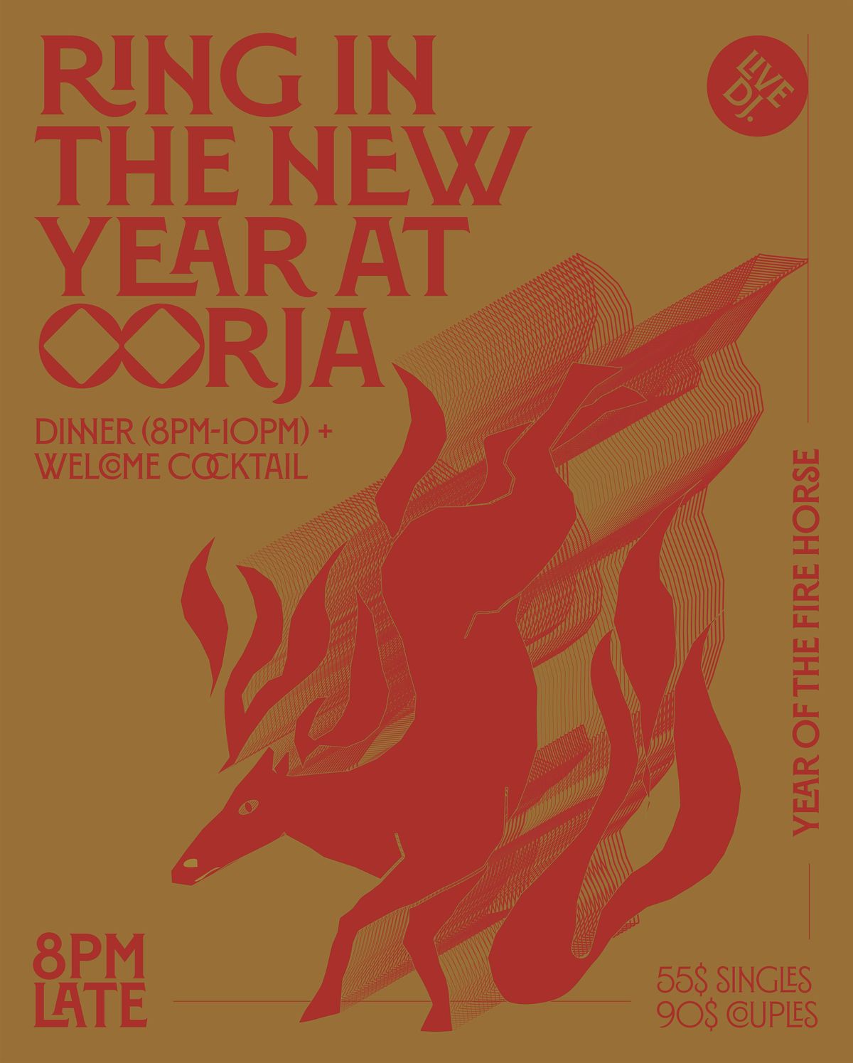 Ring In the New Year at Oorja