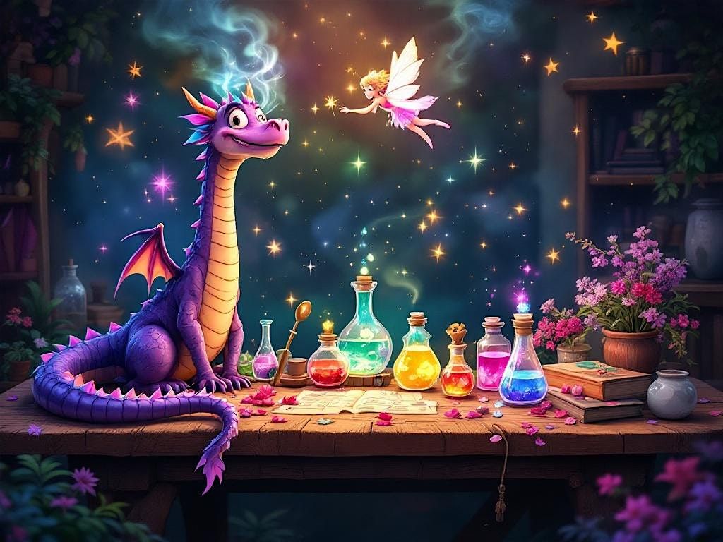Magic Potion Masterclass for Children ages 3 to 300!