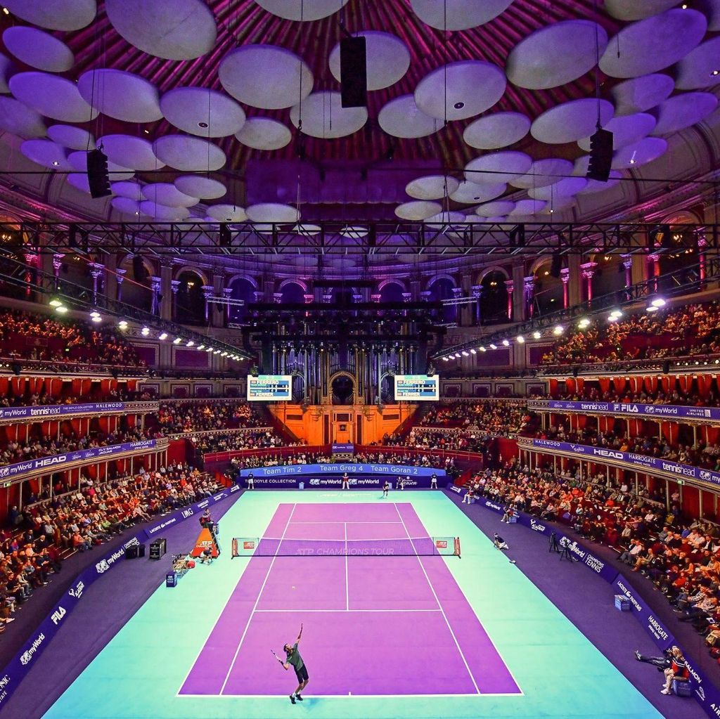 Champions Tennis Returns to The Royal Albert Hall