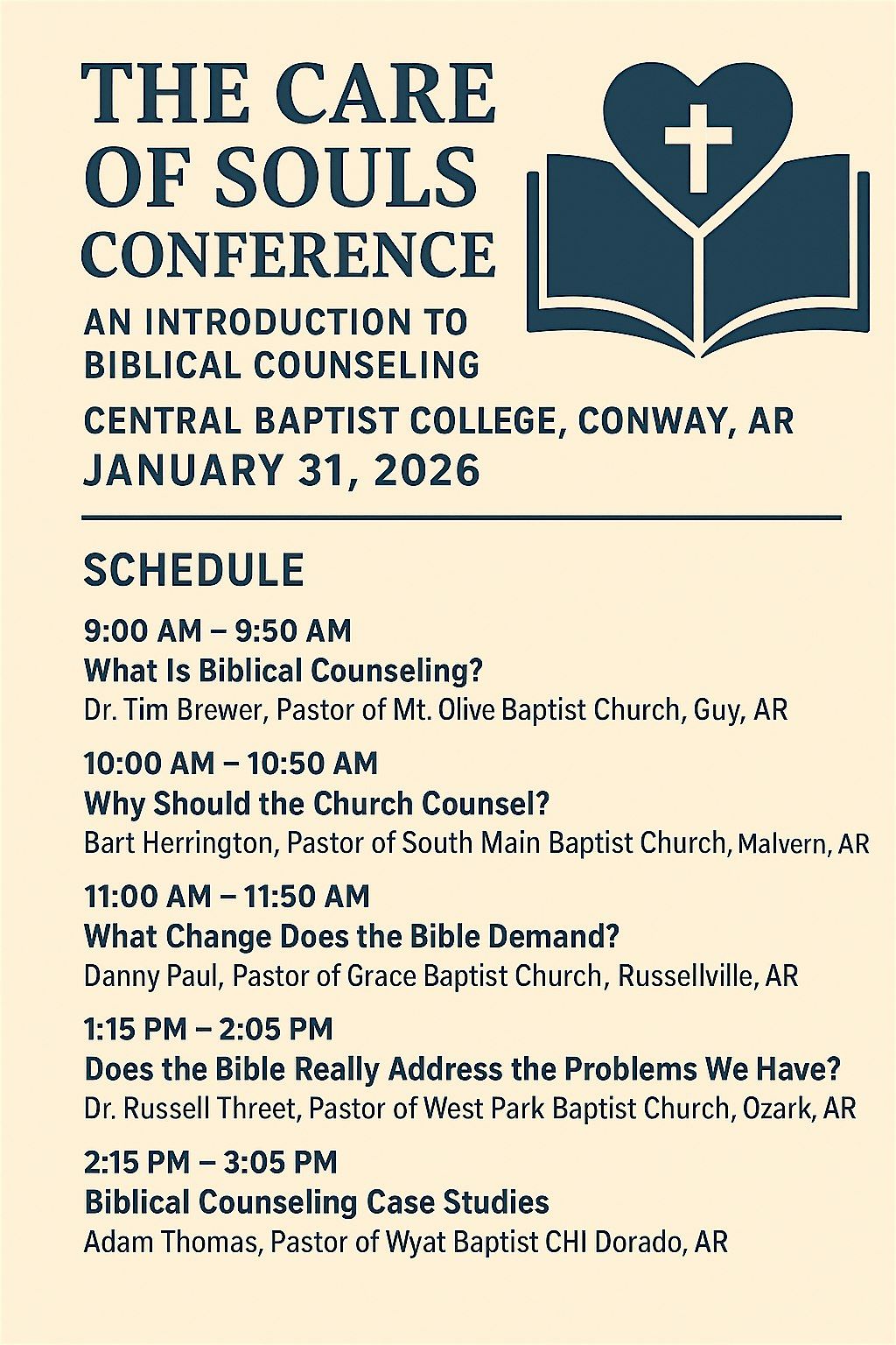 The Care of Souls Conference