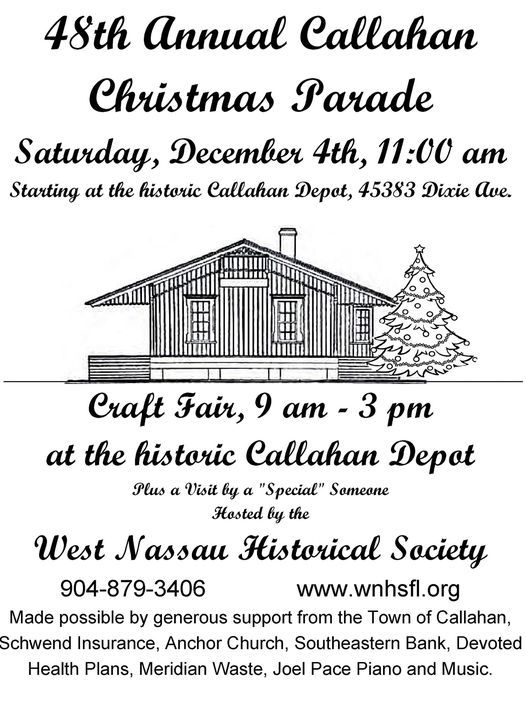 48th Town of Callahan Christmas Parade and Craft Fair hosted by West