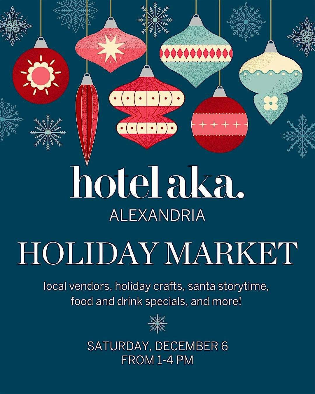 Holiday Market at Hotel AKA