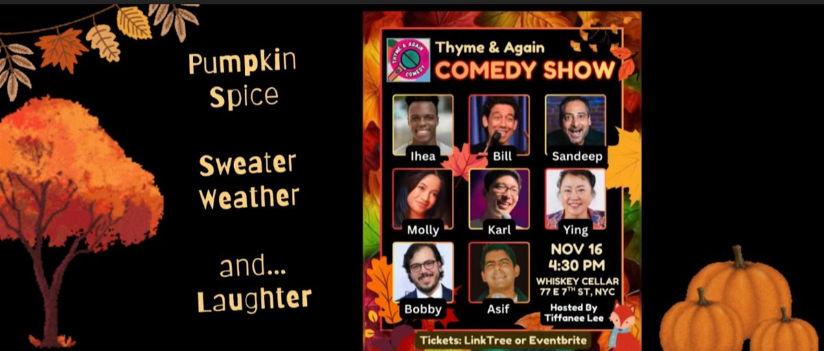 Comedy Show: Sweater Weather & Laughs