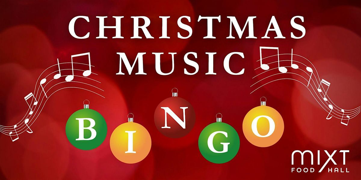 Christmas Music Bingo