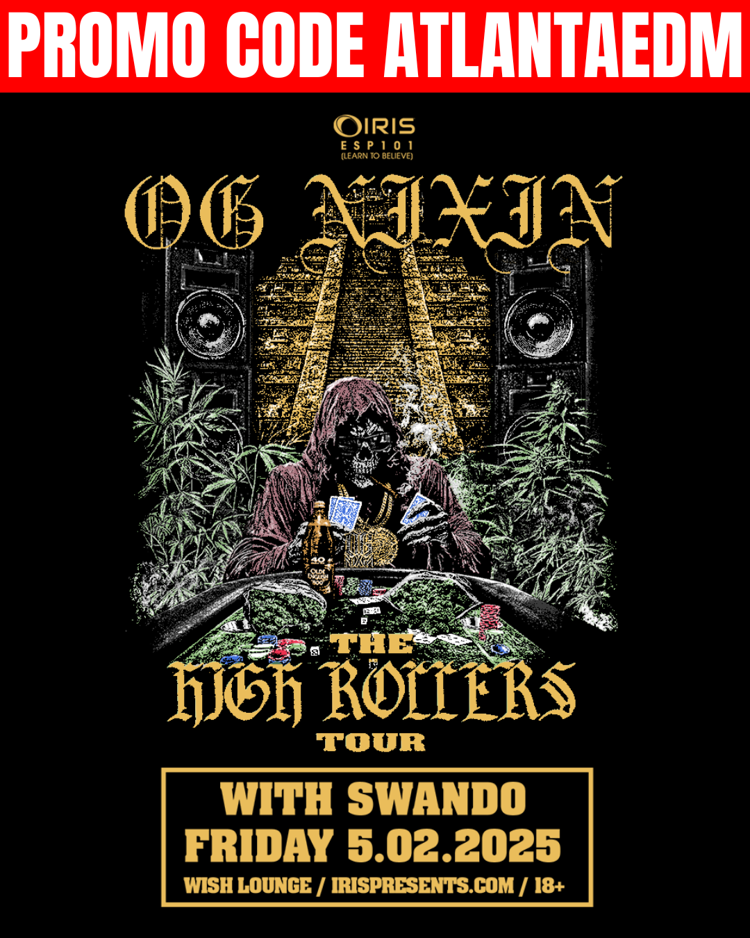 OG Nixin at Summit Music Hall
