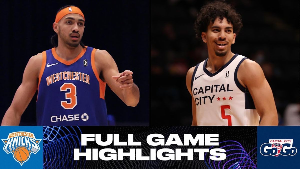 Parking Capital City Go-Go at Westchester Knicks