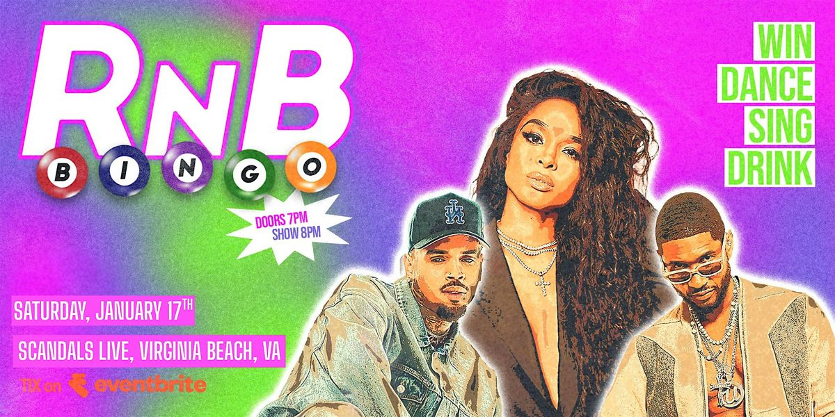 R&B BINGO at Scandals Live