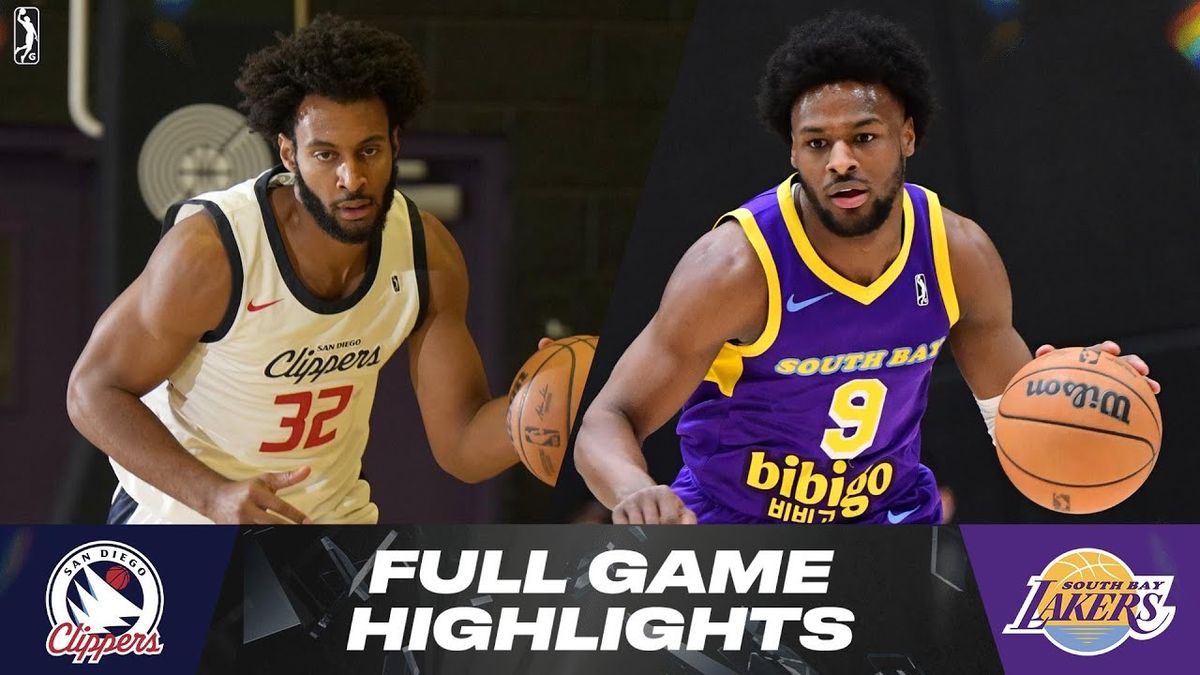 South Bay Lakers vs. San Diego Clippers