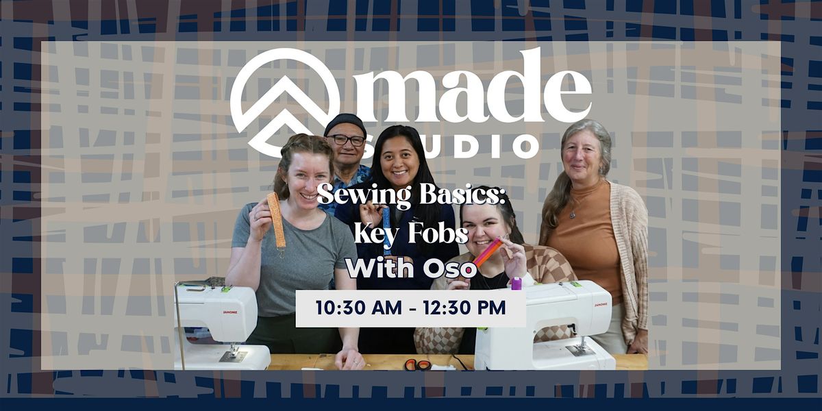 Sewing Basics: Make a Key Fob