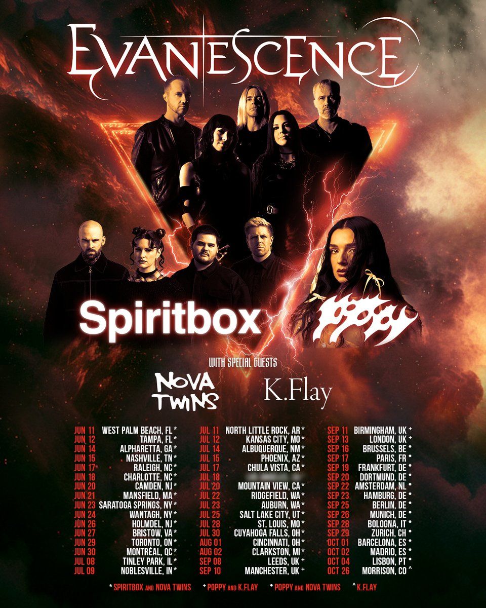Evanescence Amsterdam Tickets