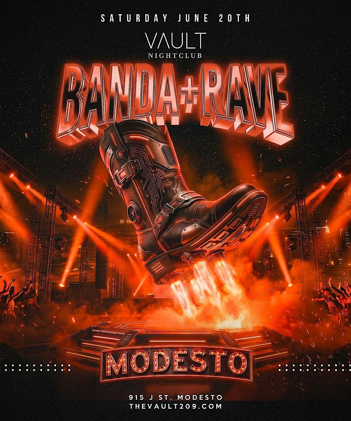 Banda Rave Congress Banda Rave @ Vault Nightclub Modesto at Vault Nightclub, Modesto on ...