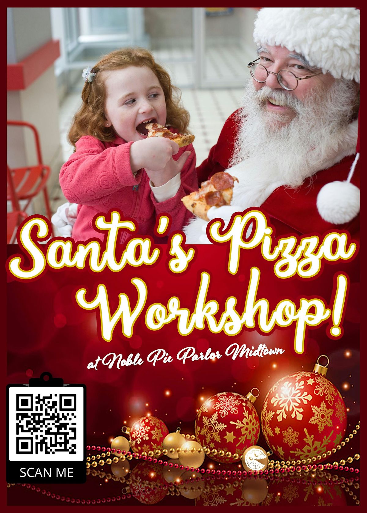 Santa's Pizza Workshop At Noble Pie Parlor Midtown!