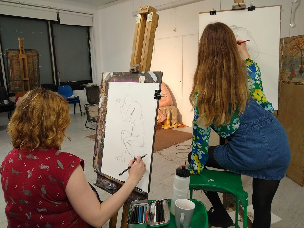 Untutored Life Drawing Weekend with Carolyn Bew