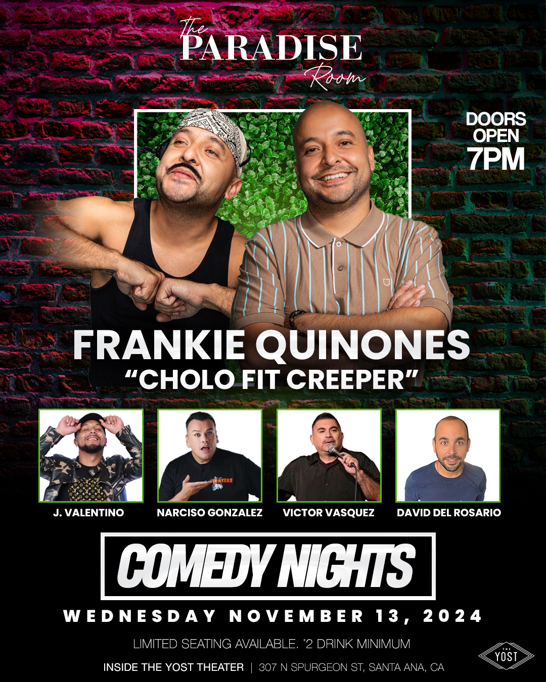 David Del Rosario at Improv Comedy Club - Ontario