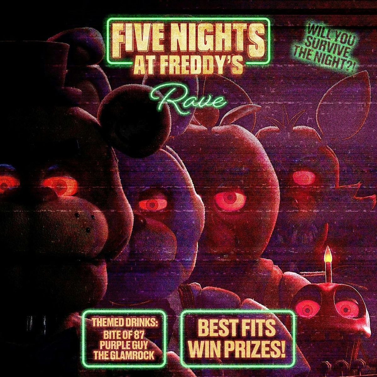 FIVE NIGHTS AT FREDDY\u2019S RAVE  MONTREAL @  CABARET BERLIN