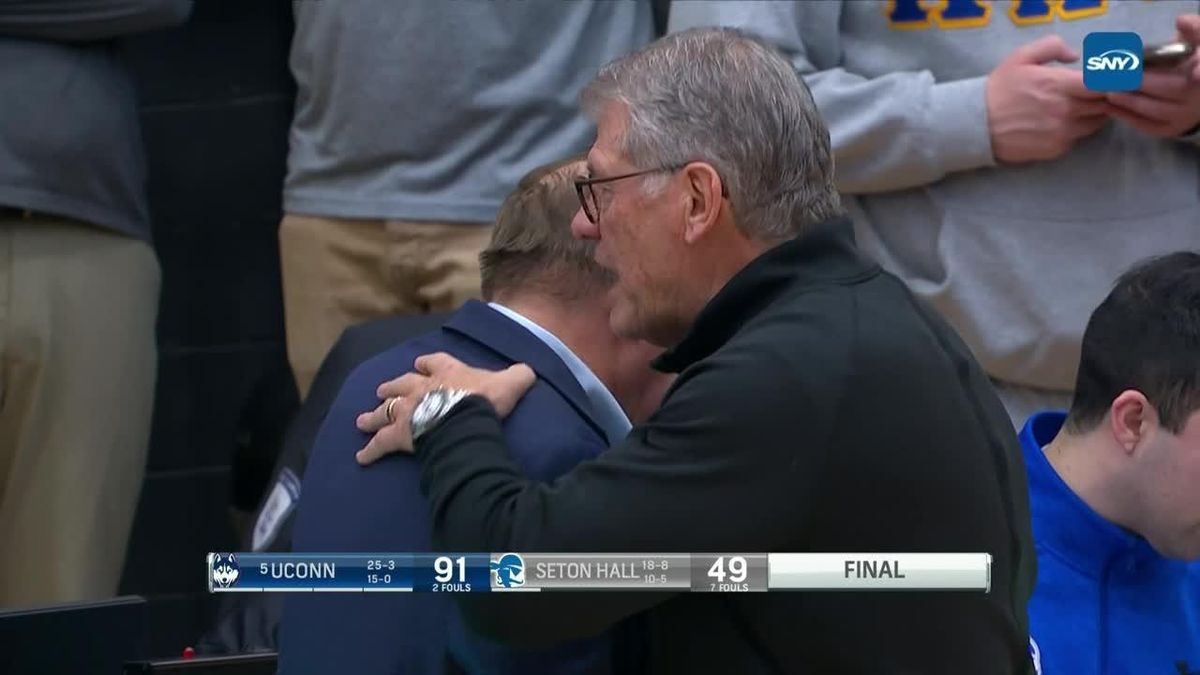 UConn Huskies at Seton Hall Pirates Womens Basketball at Walsh Gymnasium