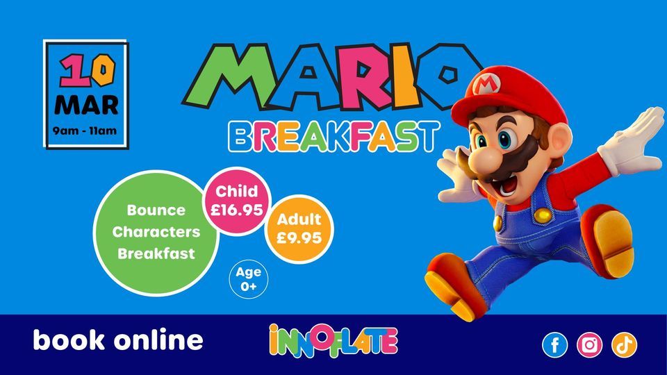 Breakfast with Super Mario