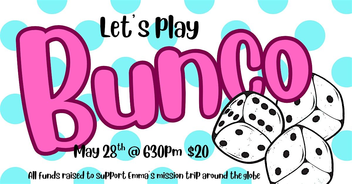 Bunco Fundraiser