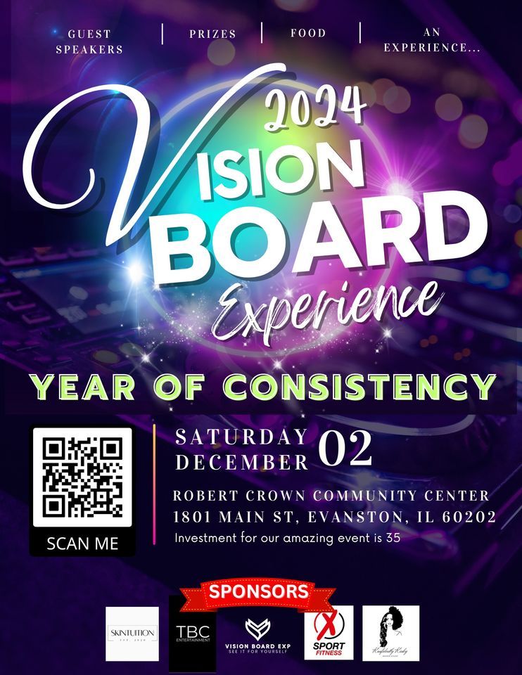 Vision Board Experience 2024: Year of Consistency | Robert Crown ...