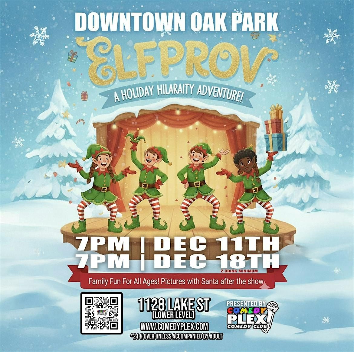 Elfprov! A holiday Hilarity adventure.