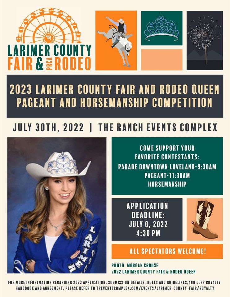 2023 Larimer County Fair & PRCA Rodeo Queen Pageant and Horsemanship