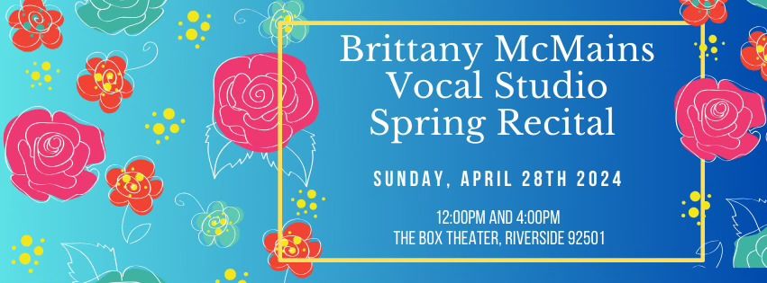 BPM Vocal Spring Recital
