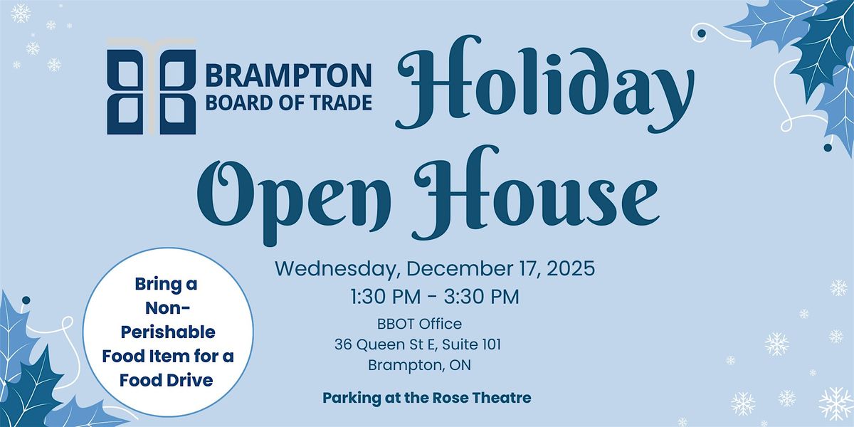 Brampton Board of Trade Holiday Open House