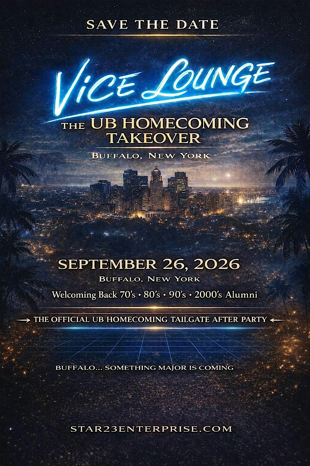 UB Homecoming Tailgate Experience 2026