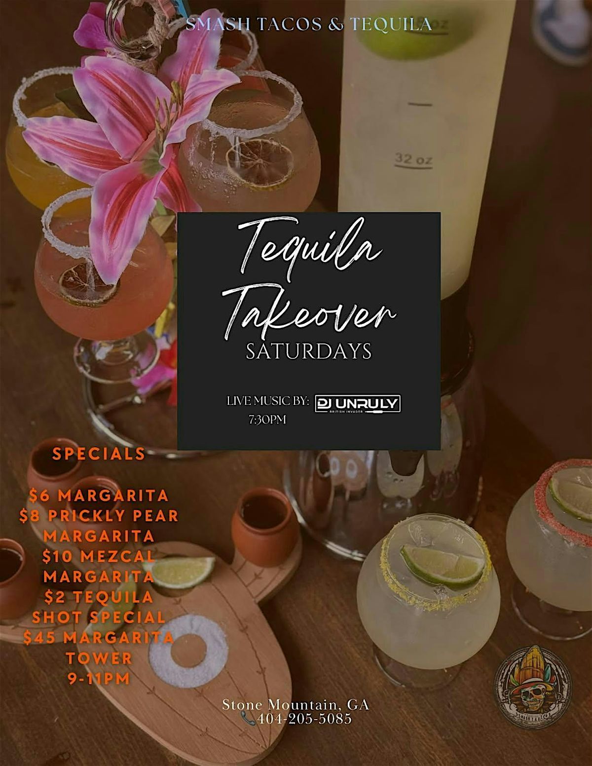 Copy of Tequila Takeover Saturdays