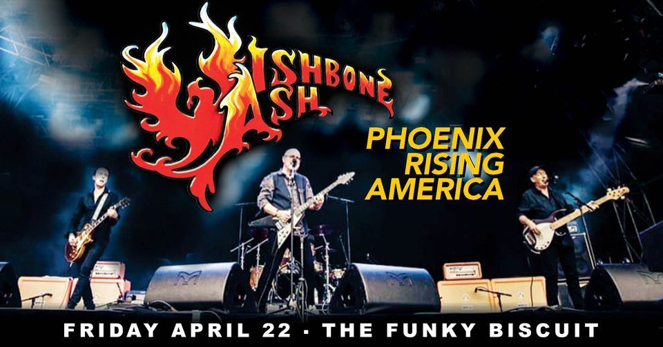Wishbone Ash Phoenix Rising Tour The Funky Biscuit, Boca Raton, FL