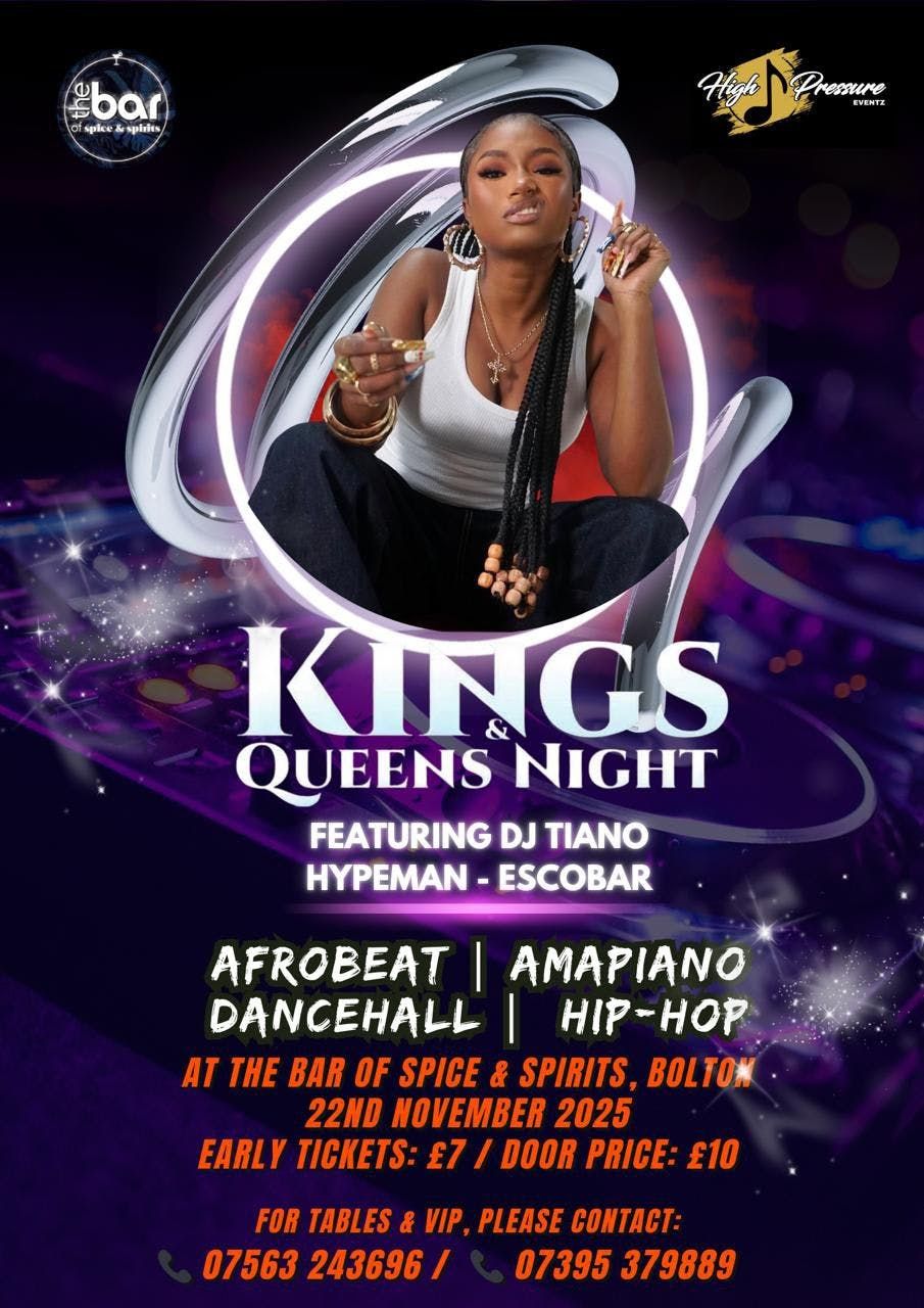 \ud83c\udf89 KINGS & QUEENS NIGHT \ud83c\udf89