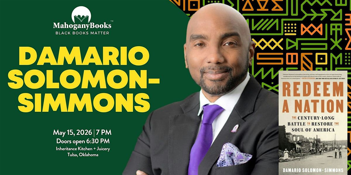 Redeem a Nation Book Celebration Party w\/ Damario Solomon-Simmons