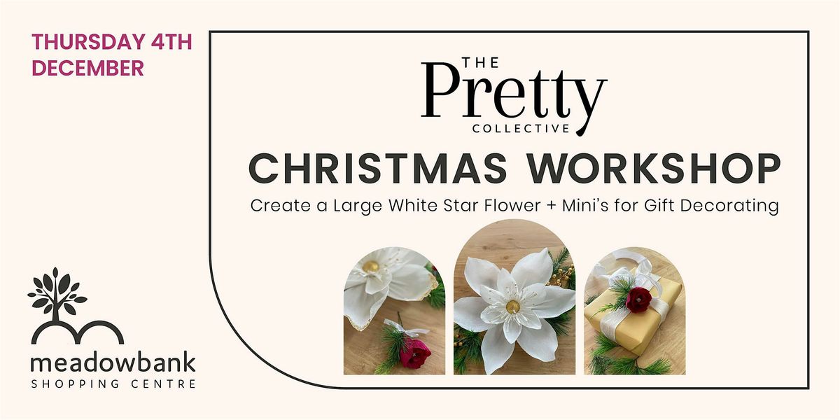 Christmas Paper Flower Making Workshop