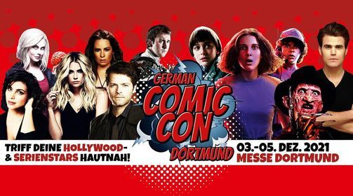 German Comic Con Dortmund Winter 2021 - offiziell