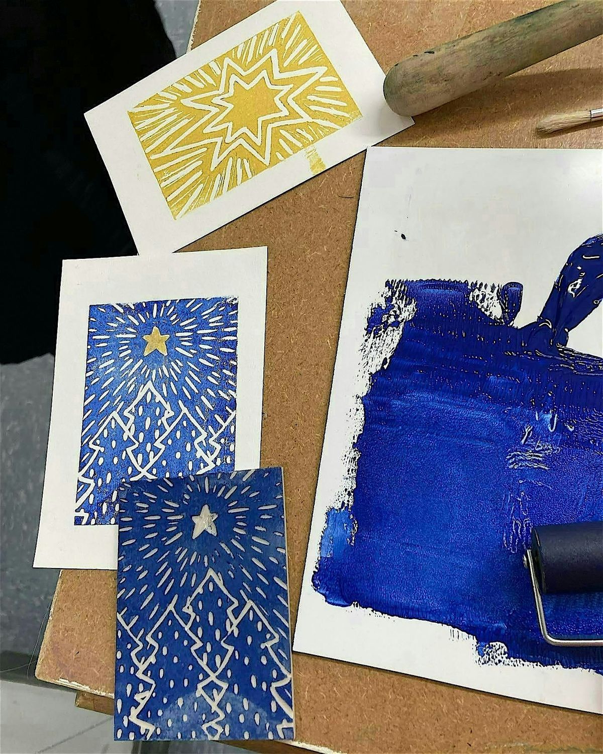 Christmas Linoprint Workshop