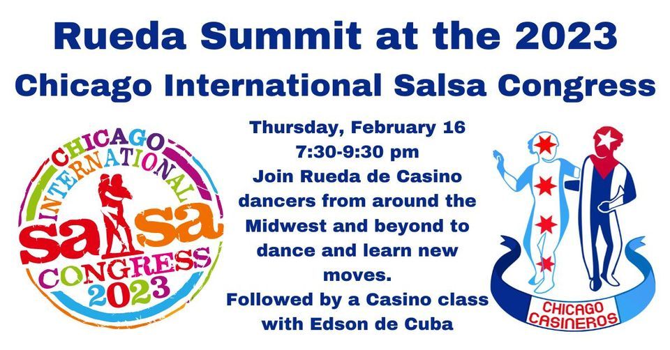 Rueda Summit at the 2023 Chicago International Salsa Congress Westin