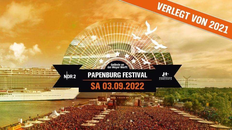 NDR 2 Papenburg Festival 2022 (verlegt)