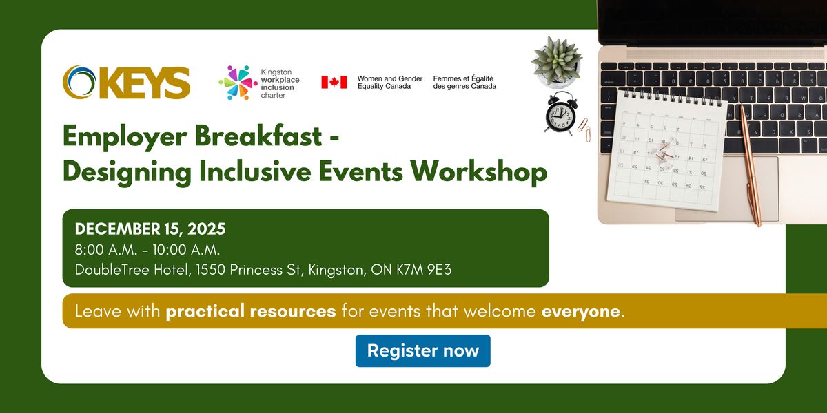 Employer Breakfast - Designing Inclusive Events Workshop