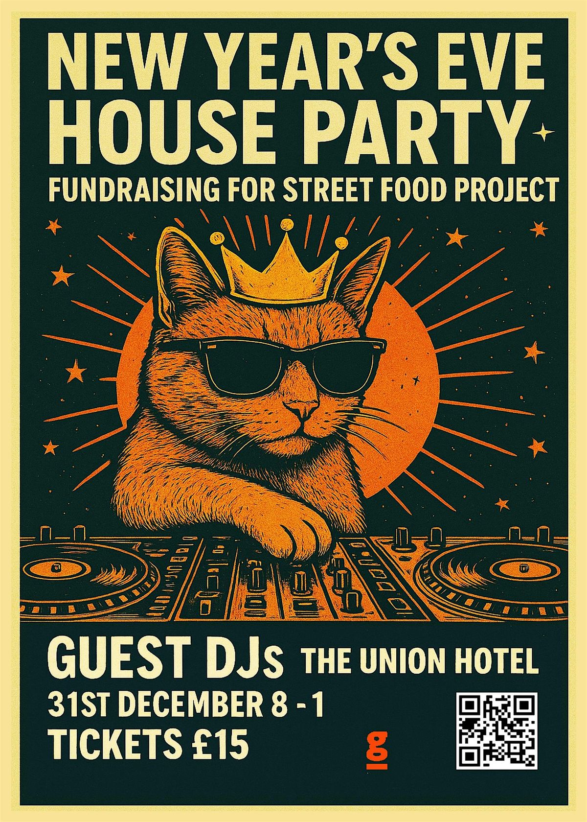 New Year\u2019s Eve Fundraising Party  Supporting the Growing Links Street Food