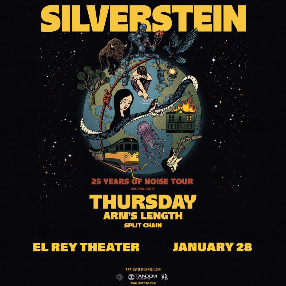 Silverstein Thursday & Split Chain