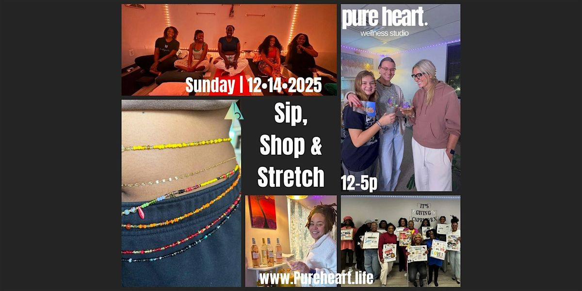 Pure Heart \u2014 Sip \u2022 Shop \u2022 Stretch