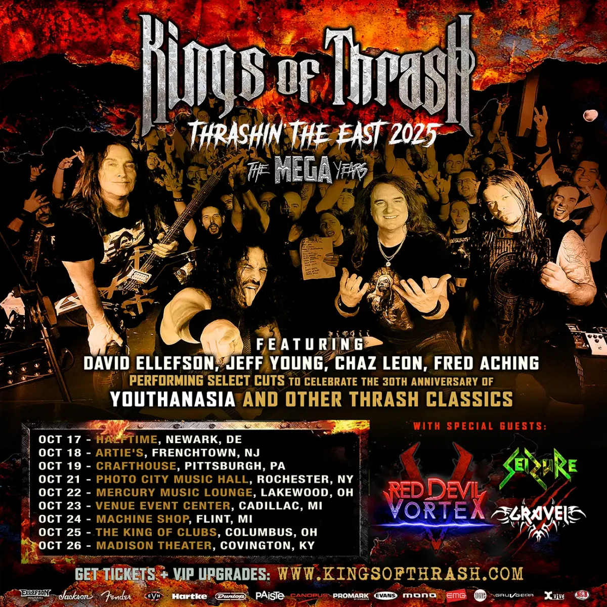 David Ellefson at Whisky A Go GO